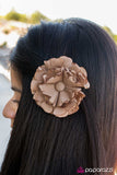 Paparazzi "Shame On You - Brown" hair clip Paparazzi Jewelry
