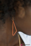 Paparazzi "Shape of Things to Come - Orange" necklace Paparazzi Jewelry