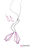 Paparazzi "Shape of Things to Come - Purple" necklace Paparazzi Jewelry