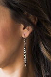 Paparazzi "Sharp Dressed GLAM" Silver 099XX Earrings Paparazzi Jewelry