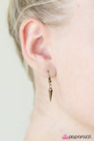 Paparazzi "Sharp Sophistication - Brass" necklace Paparazzi Jewelry