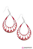 Paparazzi "Shattered" earring Paparazzi Jewelry