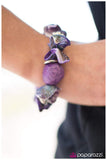 Paparazzi "Shelling It Out" Purple Bracelet Paparazzi Jewelry