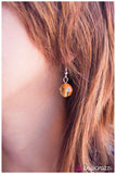 Paparazzi "Shell Shocked" Orange Necklace & Earring Set Paparazzi Jewelry