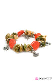 Paparazzi "SHELL We Dance?" Orange Bracelet Paparazzi Jewelry