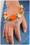 Paparazzi "SHELL We Dance?" Orange Bracelet Paparazzi Jewelry