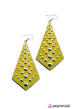 Paparazzi "She-Ra" Green Earrings Paparazzi Jewelry