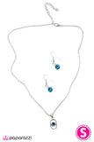 Paparazzi "Shes A Lady - Blue" necklace Paparazzi Jewelry