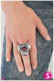 Paparazzi "She Walks In Beauty" Pink Ring Paparazzi Jewelry