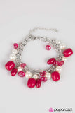 Paparazzi "She Walks In BEVY" Pink Bracelet Paparazzi Jewelry