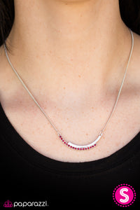 Paparazzi "SHIMMER Of Hope" Red Necklace & Earring Set Paparazzi Jewelry