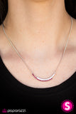 Paparazzi "SHIMMER Of Hope" Red Necklace & Earring Set Paparazzi Jewelry