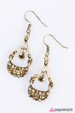 Paparazzi "SHIMMER Solstice" Brass Earrings Paparazzi Jewelry