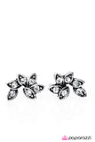 Paparazzi "Shimmery Seasons - White Post" earring Paparazzi Jewelry