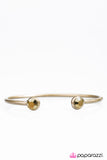 Paparazzi VINTAGE VAULT REPO "SHINE All SHINE" Brass Bracelet Paparazzi Jewelry