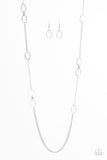 Paparazzi "Shine Time - Silver" necklace Paparazzi Jewelry