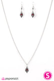 Paparazzi "Shine Your Brightest" Red Necklace & Earring Set Paparazzi Jewelry