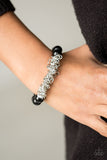 Paparazzi "Shock Factor - Black" bracelet Paparazzi Jewelry