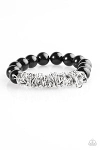 Paparazzi "Shock Factor - Black" bracelet Paparazzi Jewelry