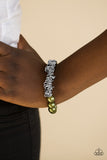 Paparazzi "Shock Factor - Green" bracelet Paparazzi Jewelry