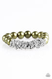 Paparazzi "Shock Factor - Green" bracelet Paparazzi Jewelry