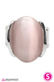 Paparazzi "Shoot For The Moon - Pink" ring Paparazzi Jewelry