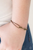 Paparazzi "Shoot High - Brown" bracelet Paparazzi Jewelry
