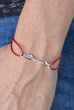 Paparazzi "Shoot High - Red" bracelet Paparazzi Jewelry