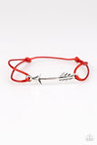 Paparazzi "Shoot High - Red" bracelet Paparazzi Jewelry