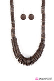 Paparazzi "SHORE Thing - Brown" necklace Paparazzi Jewelry