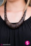 Paparazzi "SHORE Thing - Brown" necklace Paparazzi Jewelry