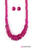Paparazzi "SHORE Thing - Pink" necklace Paparazzi Jewelry