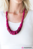 Paparazzi "SHORE Thing - Pink" necklace Paparazzi Jewelry