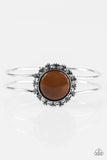 Paparazzi "Shout It Out Loud - Brown" bracelet Paparazzi Jewelry