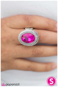 Paparazzi "Show Me The Money" Pink Ring Paparazzi Jewelry