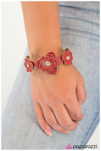 Paparazzi "Show-Off - Red" bracelet Paparazzi Jewelry