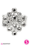 Paparazzi "Showstopper - Silver" ring Paparazzi Jewelry