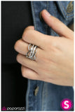 Paparazzi "Signed, Sealed, Delivered" White Ring Paparazzi Jewelry