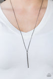 Paparazzi "Simple Shine - Black" necklace Paparazzi Jewelry