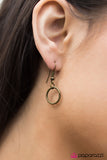 Paparazzi "Simple Simplicity - Brass" necklace Paparazzi Jewelry