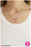 Paparazzi "Simple Simplicity - Silver" necklace Paparazzi Jewelry