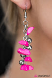 Paparazzi "Singapore Beaches" Pink Earrings Paparazzi Jewelry