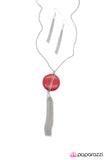 Paparazzi "Sink Like A Stone - Red" necklace Paparazzi Jewelry