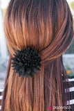 Paparazzi "Skipped A Beat - Black" hair clip Paparazzi Jewelry