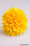 Paparazzi "Skipped A Beat - Yellow" hair clip Paparazzi Jewelry