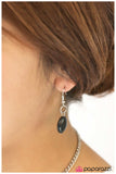 Paparazzi "Skipping Stones - Black" necklace Paparazzi Jewelry