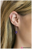 Paparazzi "Skyfall" Purple Necklace & Earring Set Paparazzi Jewelry