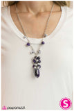 Paparazzi "Skyfall" Purple Necklace & Earring Set Paparazzi Jewelry
