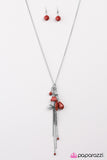 Paparazzi "Sky High - Red" necklace Paparazzi Jewelry