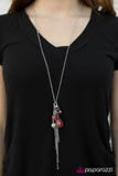 Paparazzi "Sky High - Red" necklace Paparazzi Jewelry